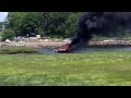 Boat Fire in Gloucester
