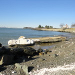 Large Dock Comes on Shore in Nahant – Crews Working During High Tide To Remove Cement and Styrofoam Dock