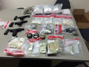 JOINT LYNN POLICE-STATE POLICE-US MARSHALS SERVICE RELEASE–Arrests, drug and gun seizures in Lynn