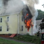 Amesbury Fire Fighters Battle Three Alarm Fire Today on Congress Street – Cause Under Investigation