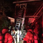 Late Night Fire at 1 Harbor Road in Gloucester:  Heavy Damage, No Injuries (Radio interview)