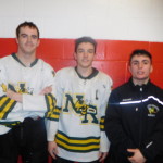 North Reading Boys Ice Hockey Defeats Masconomet 3-0 Improving to 12-0-1, Video Feature With Captains & Coach Giuliotti