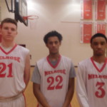 Melrose High School Boys Basketball (10-4) Contending For Middlesex League Title – Video With Captains & Coaches