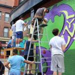 Lynn’s “Beyond Walls” Murals Coming Together – Celebration This Saturday – Click Here For Photos