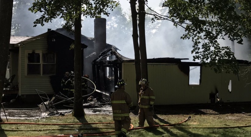 Georgetown Fire Department Extinguishes Two-Alarm House Fire