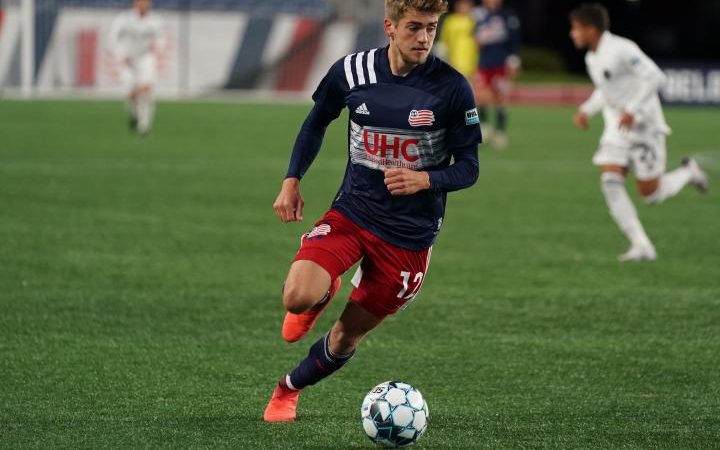 Environmentally Friendly: New England Revolution Place Giant Logo