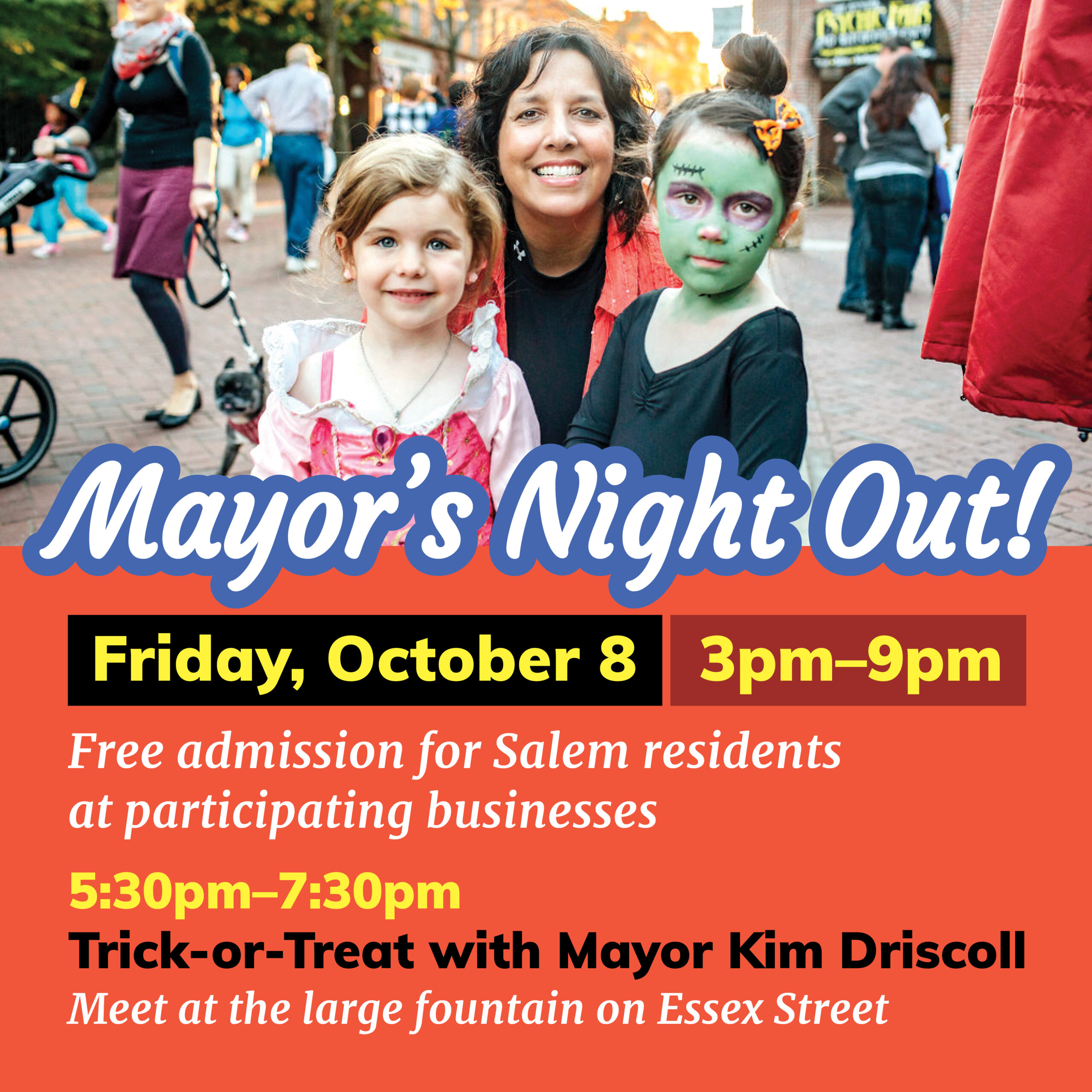 Salem:  Mayor’s Night Out Returns with Fun for the Whole Family