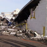 (Audio, Video, Photos) Gloucester:  No Injuries in Roof Collapse of Industrial Building
