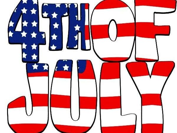 July 4:  Happy Independence Day!