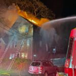 (Story, Photos) Gloucester Fire Department Extinguishes 3-alarm House Fire
