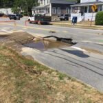 Gloucester:  Major Water Break – Report from the Scene – 11:30 a.m. Update – Photos