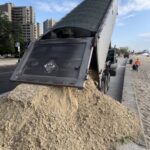 Revere Beach Sand Dropped Today in Preparation for 2022 Sand Sculpting Festival July 22-24