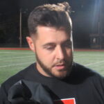 (Audio) Post-game, Pre-game with Amesbury High School Football Coach Colin McQueen – D7 Round 2:  #4 vs. #5