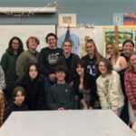 National Art Honor Society Members Share Their Passion with Manchester Essex Regional Middle School Students