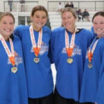 (Audio) Post-game, Pre-game with Winthrop High School Girls’ Hockey Coach Butch Martucci,100-career-pt scorer Captain Emma Holmes, and Captain Mia Norris