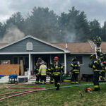 Georgetown Fire Department Extinguishes Two-Alarm Structure Fire That Caused Injuries to Two Residents (Photos)