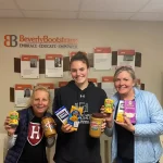 Manchester Essex Regional High School Student Athletes Host Successful Food Drive for Beverly Bootstraps