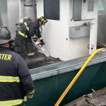 (Audio, Photos) Gloucester Deputy Fire Chief Phil Harvey – Firefighters Save Burning Fishing Vessel at Dock – No Injuries