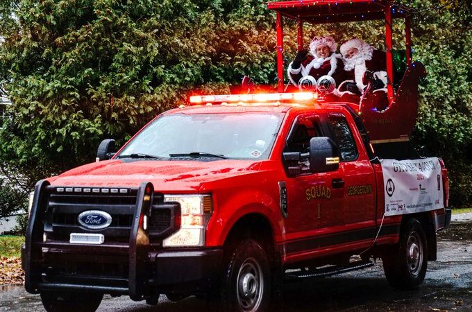 Georgetown Fire Department Collects 4,191 Toys During 28th Annual Santa Tour