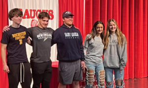 Five Saugus Athletes Participate in 2024 NCAA Signing Day – Representing Football, Soccer, Track & Field