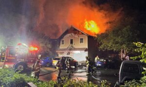 Photos / Video – Woman Dies in Overnight Georgetown House Fire – Report from Georgetown Officials