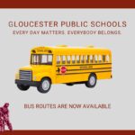 Gloucester Public School Bus Routes (Click Below for Your School)