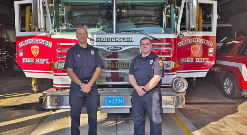 Gloucester Fire Department Welcomes Two New Firefighters