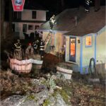 (Photos) Manchesterbythesea Fire Department:  Ladder 1 Responds to Essex Chimney Fire