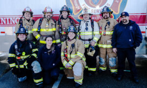 Newbury Fire Department Hosts Two-Day Live Fire Training on Plum Island