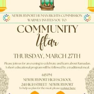 City of Newburyport:  Community Iftar