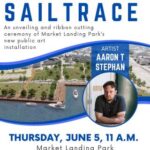 City of Newburyport to Unveil Market Landing Park Public Art Installation “SailTrace,” Invites Members of the Public to Attend