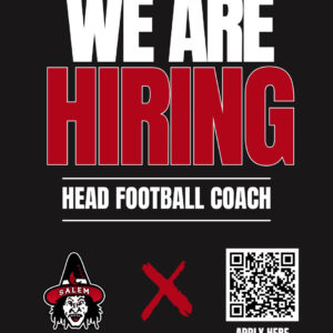 Salem High Scholl is Hiring a New Head Football Coach – Job posting link below