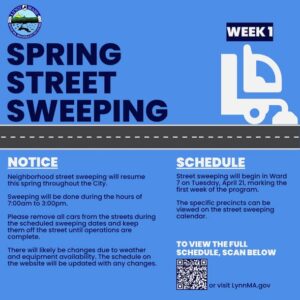 Lynn Spring Street Sweeping Schedule