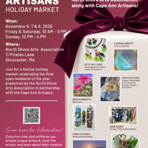 Cape Ann Artisans Holiday Market with North Shore Arts Association
