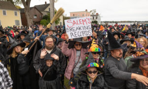 2700 Witches Descend on Salem for Witch Hats on the Wharf Celebration