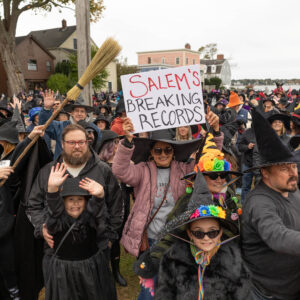 2700 Witches Descend on Salem for Witch Hats on the Wharf Celebration